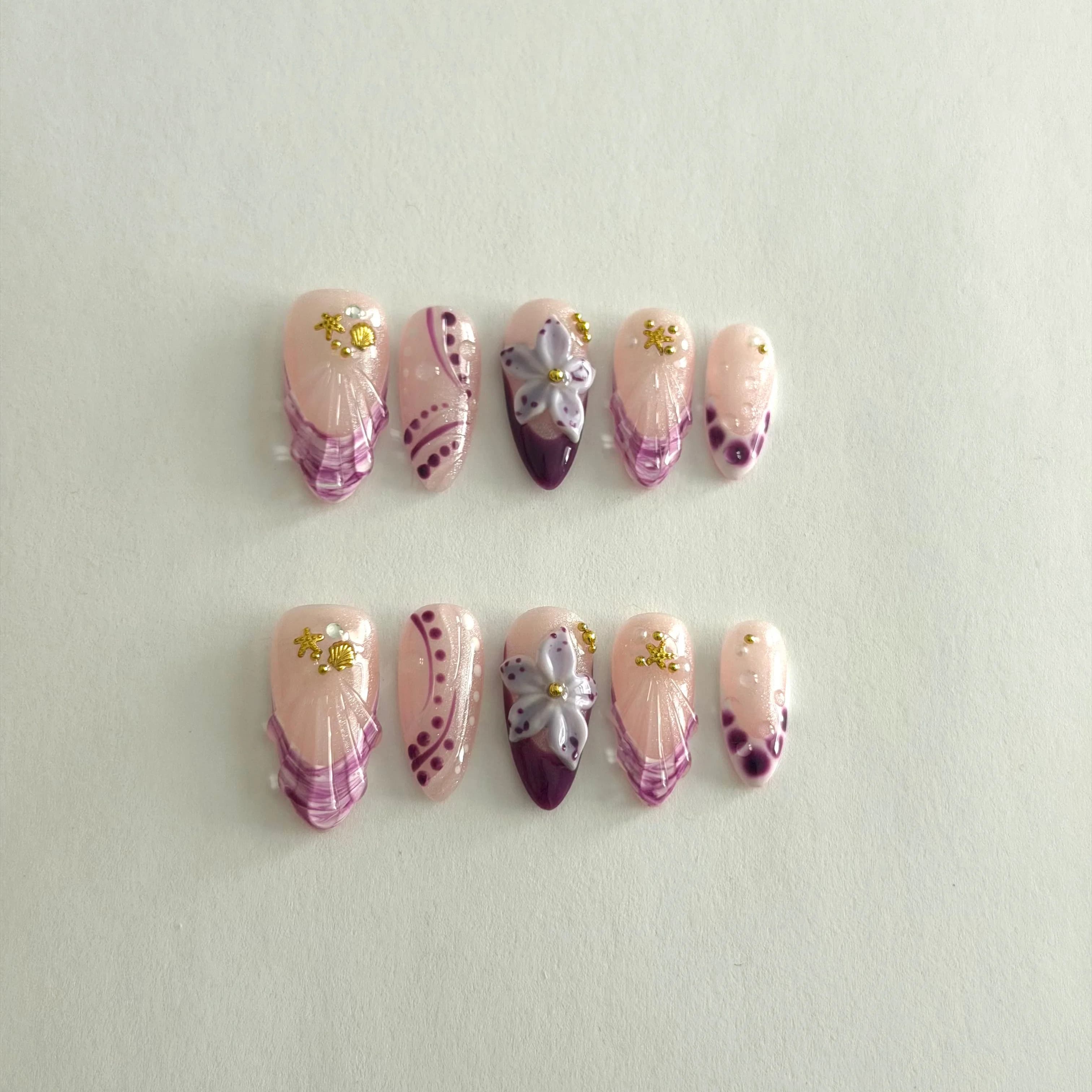 Amethyst Seashell